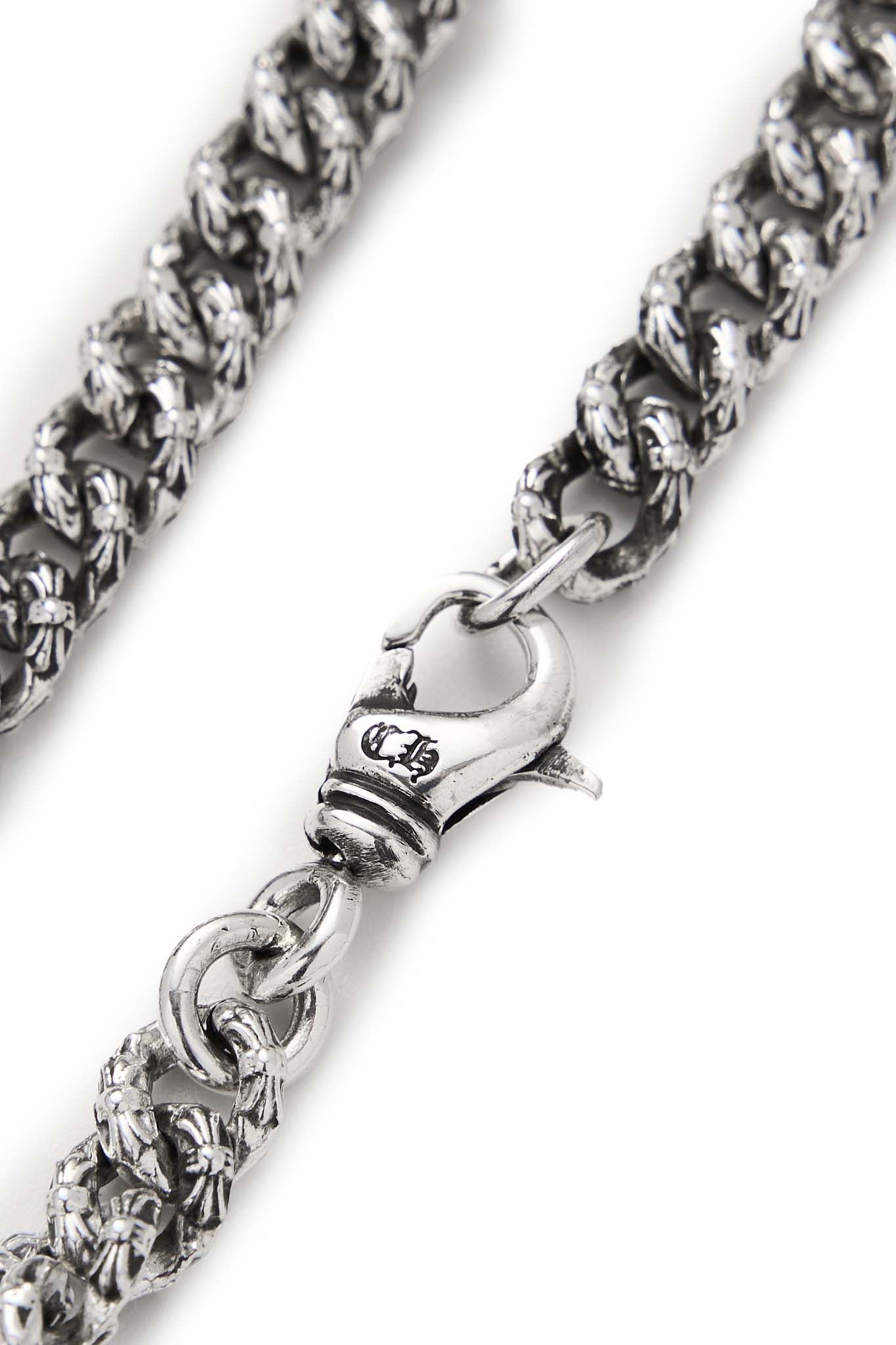 Chrome Hearts Silver Chain-Link Bracelet