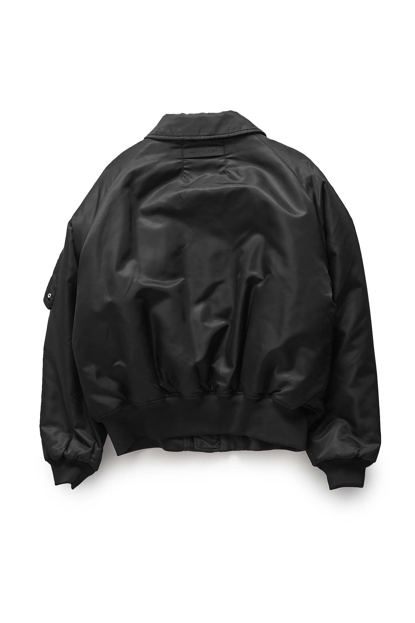 1017 ALYX 9SM Black Insulated Bomber Jacket
