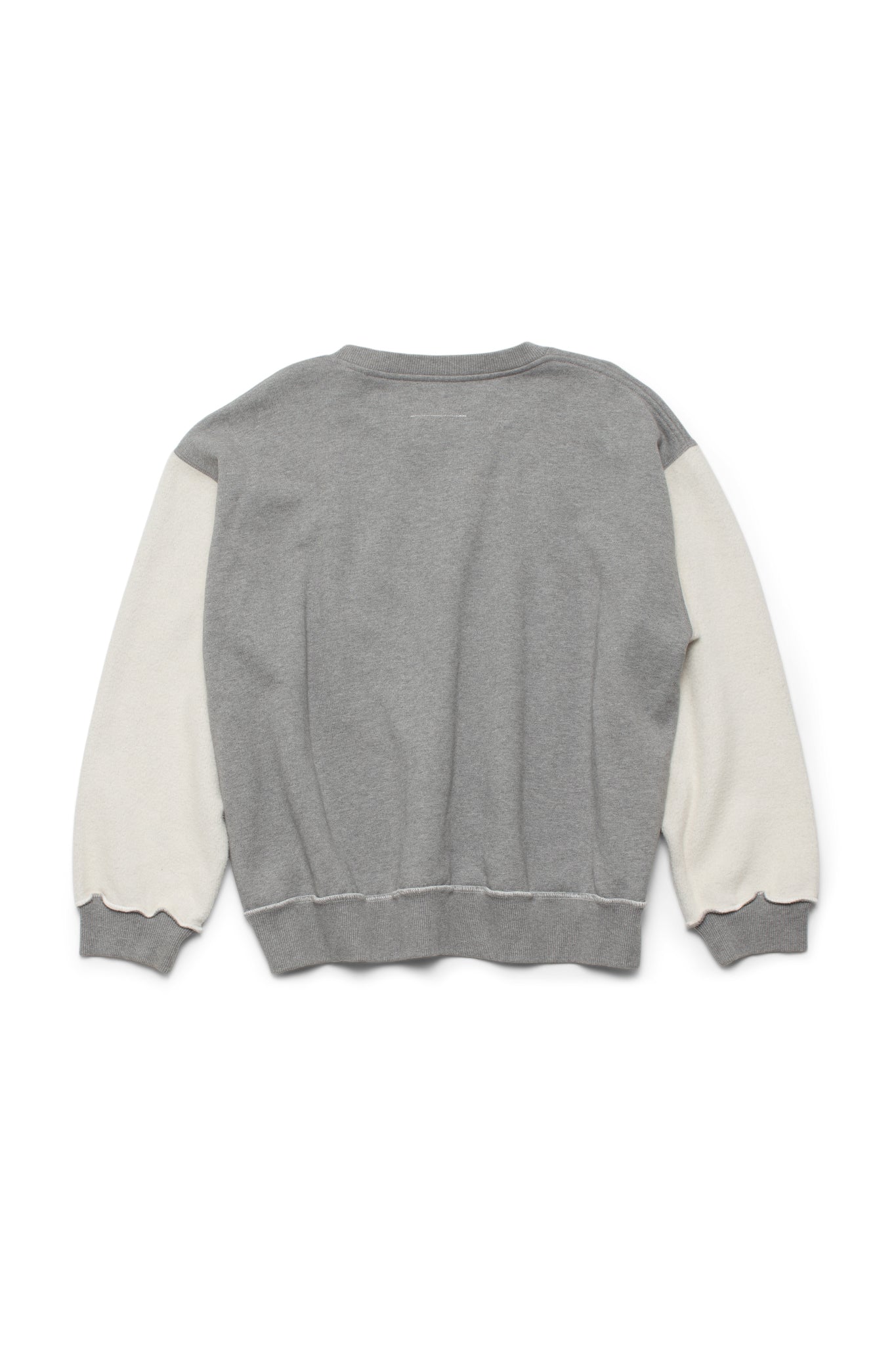 MM6 Maison Margiela Colorblock Pattern Crew Neck Pullover