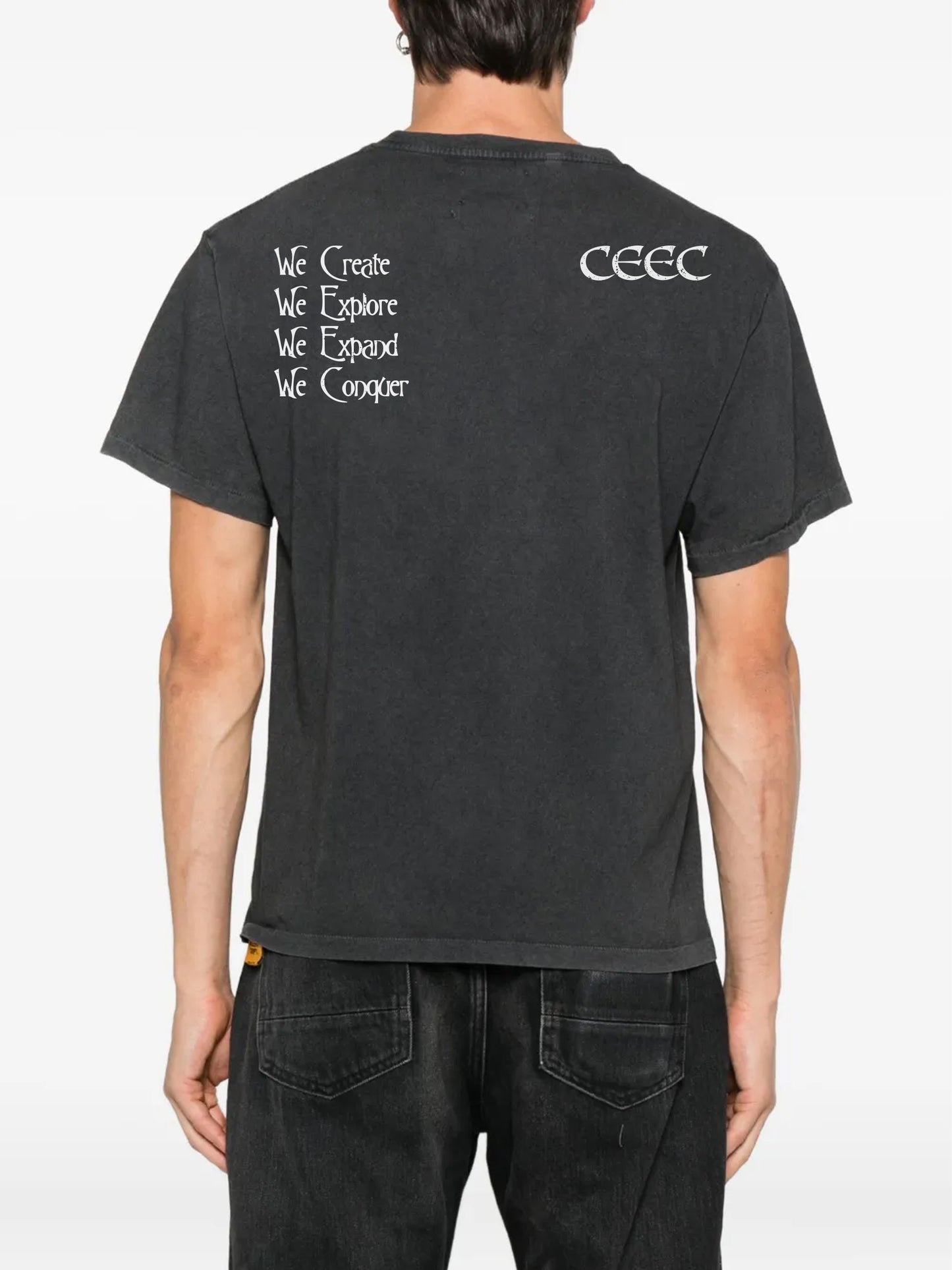 CEEC Tornado Type T-shirt in Washed Black