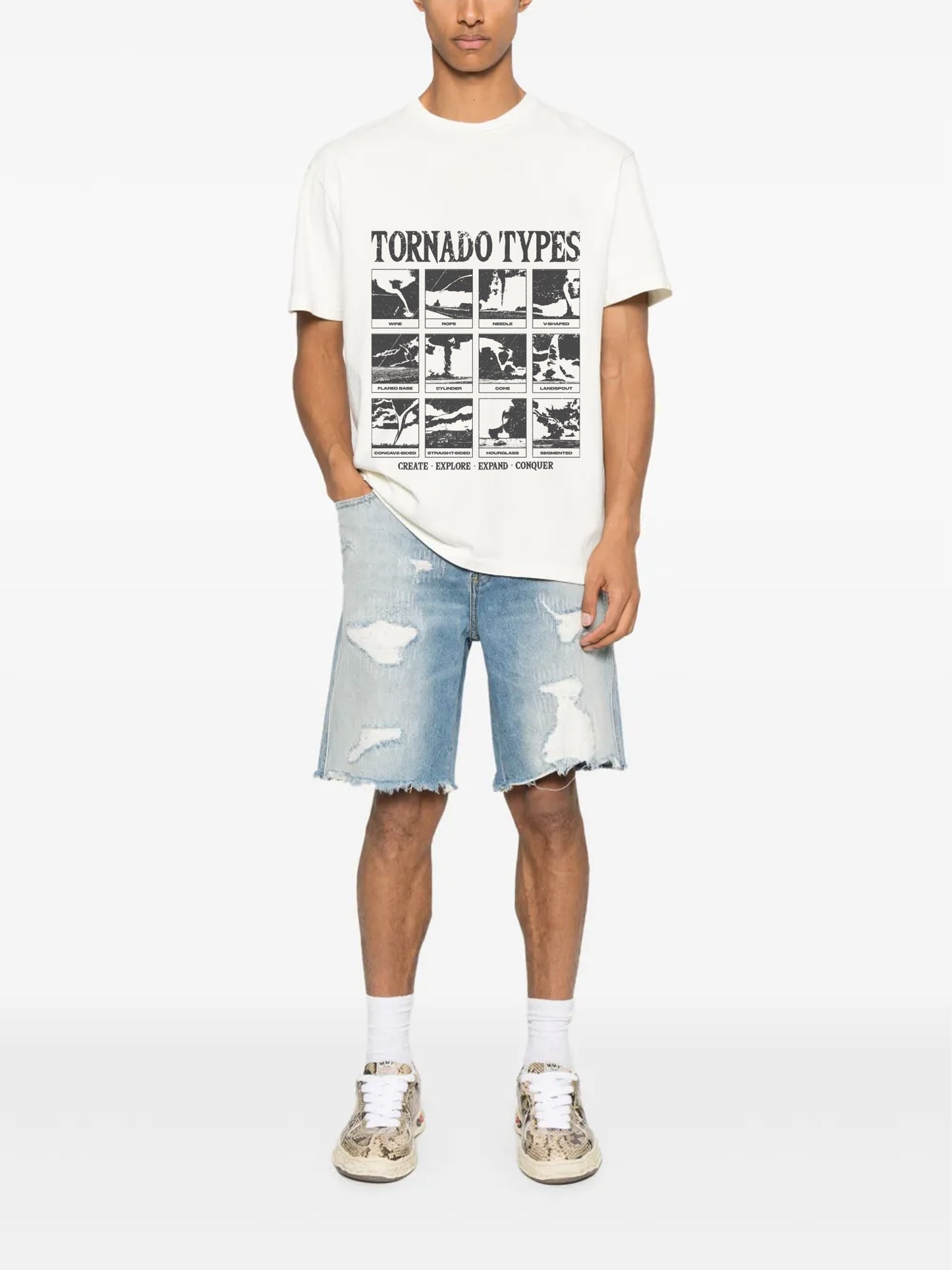 CEEC Tornado Type T-shirt in White
