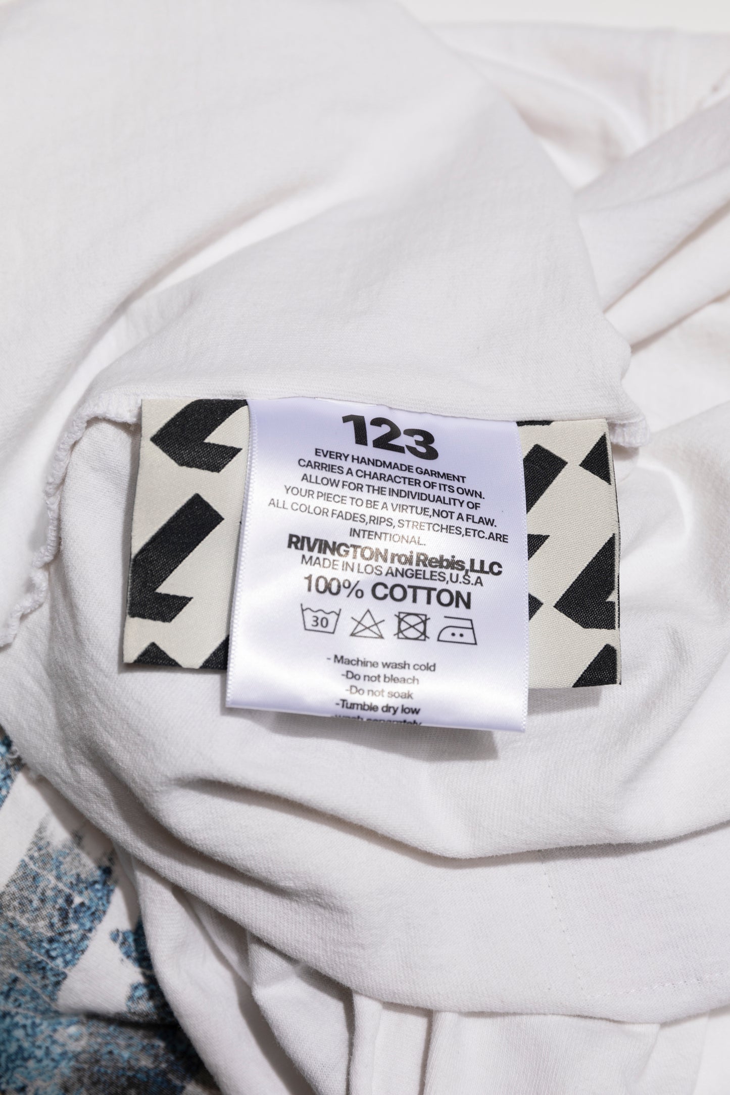 RRR123 x Fear of God INRI Cut Off T-shirt - Xia Office