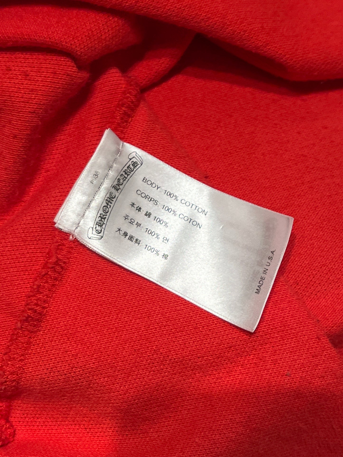 Chrome Hearts x Matty Boy Sex Records Red Polo STAFF T-shirt - Xia Office