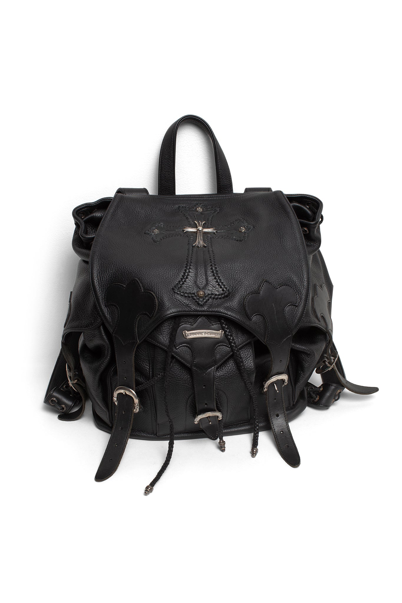 Chrome Hearts Cross Flarenie Gunslinger Leather Backpack