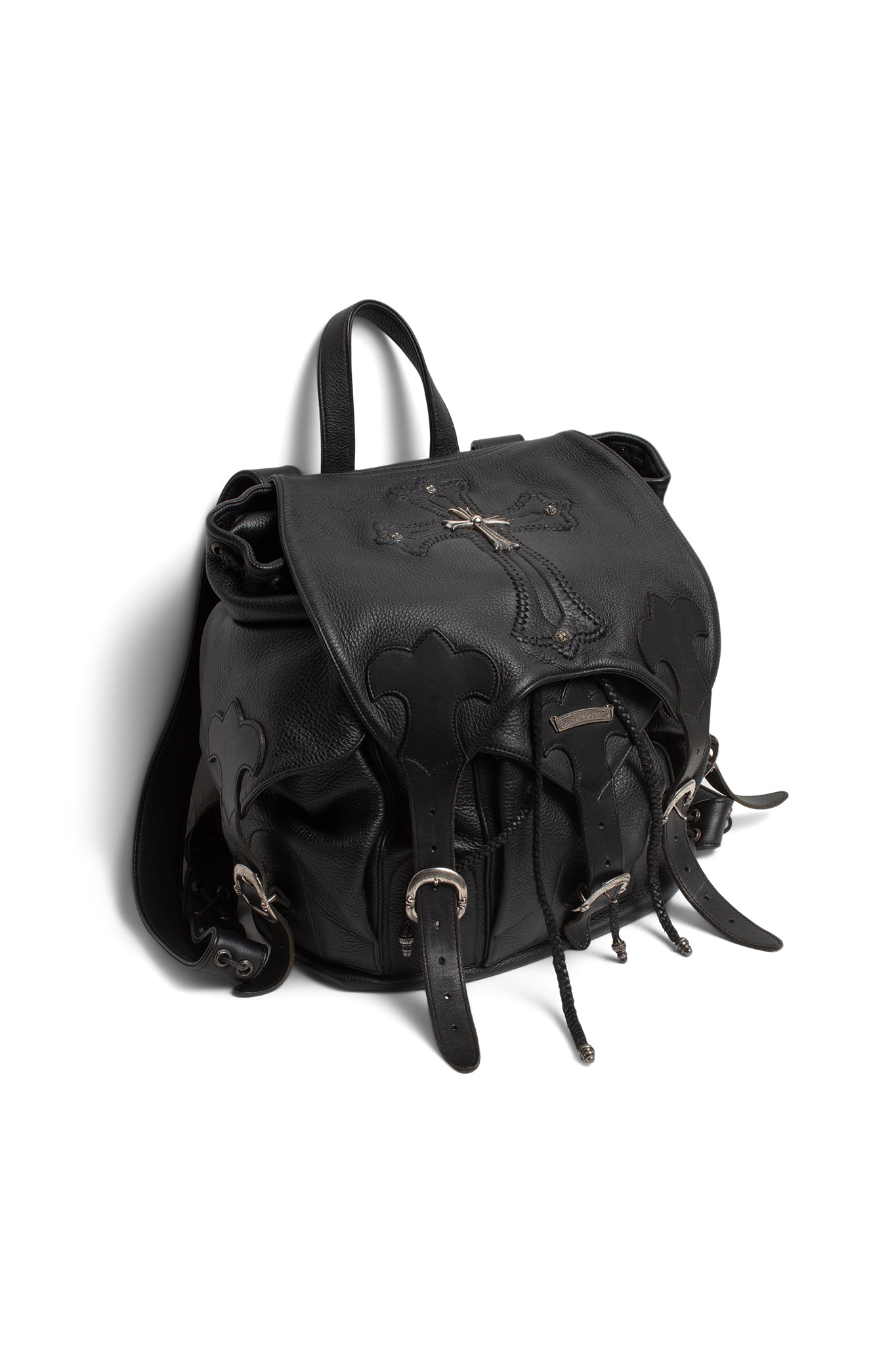 Chrome Hearts Cross Flarenie Gunslinger Leather Backpack