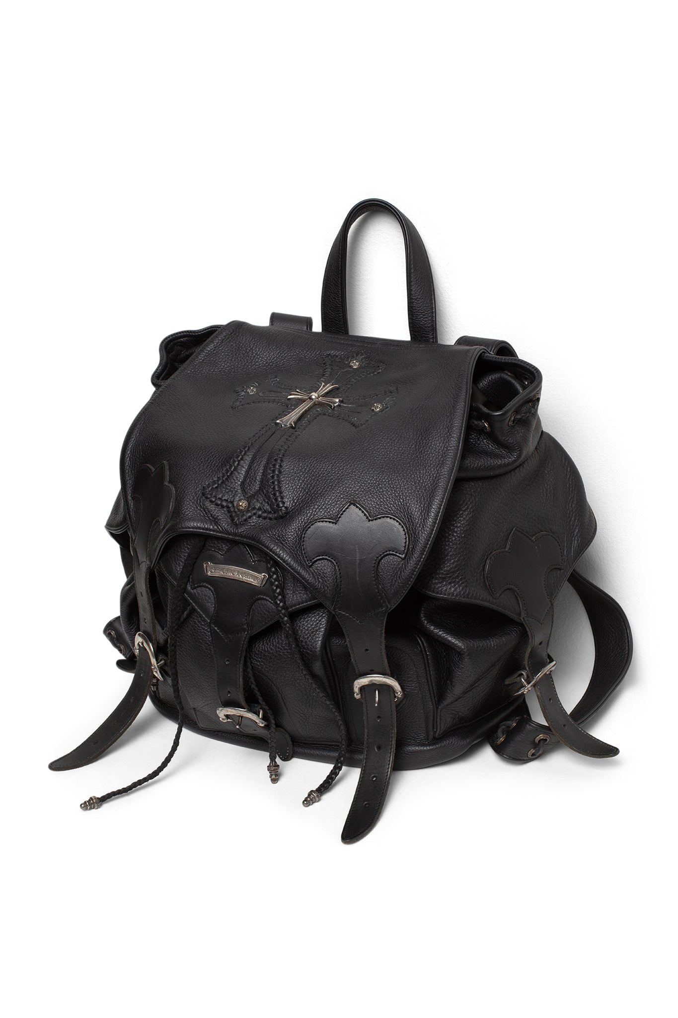 Chrome Hearts Cross Flarenie Gunslinger Leather Backpack