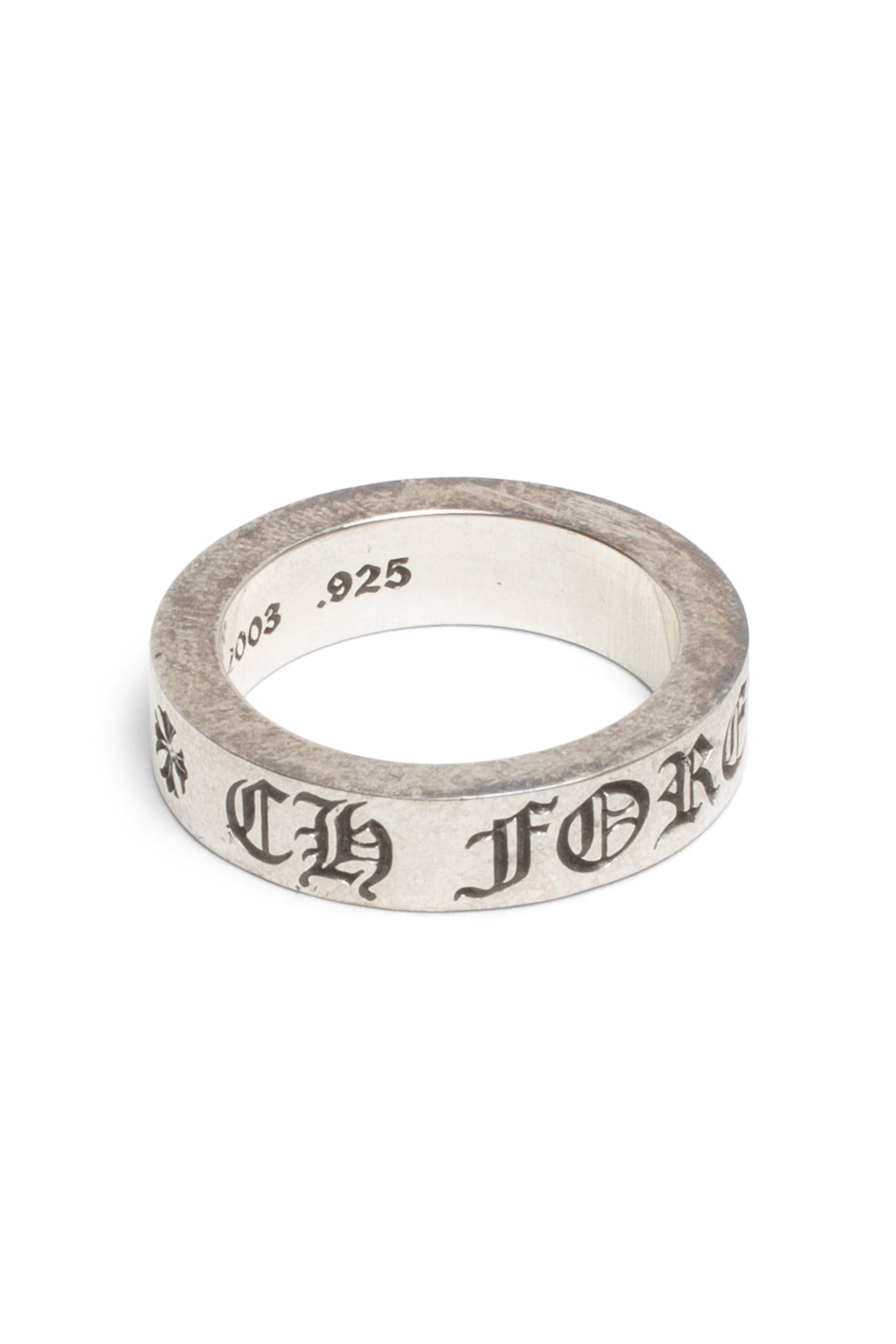 Chrome Hearts Spacer Forever Silver Ring