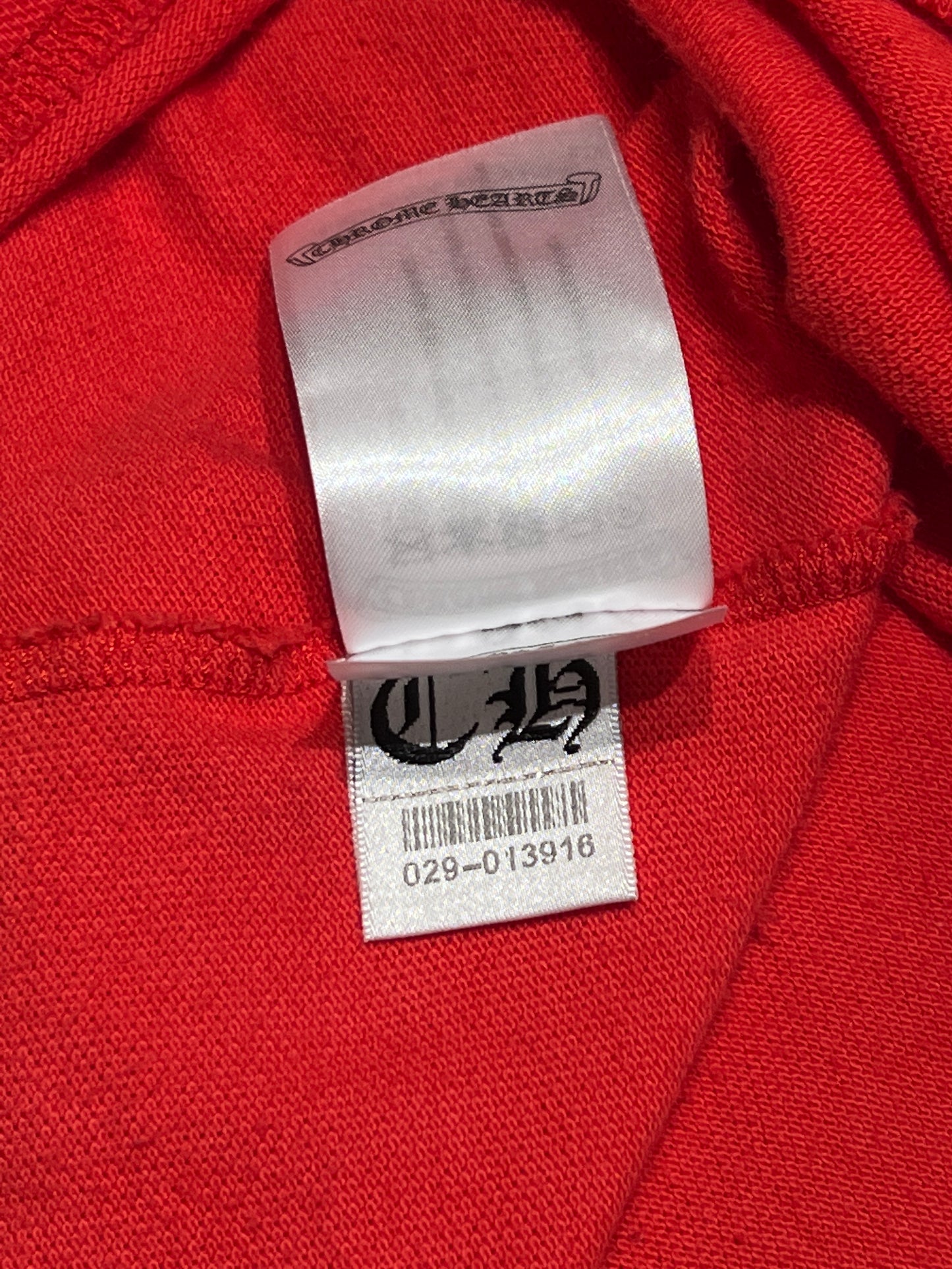 Chrome Hearts x Matty Boy Sex Records Red Polo STAFF T-shirt - Xia Office
