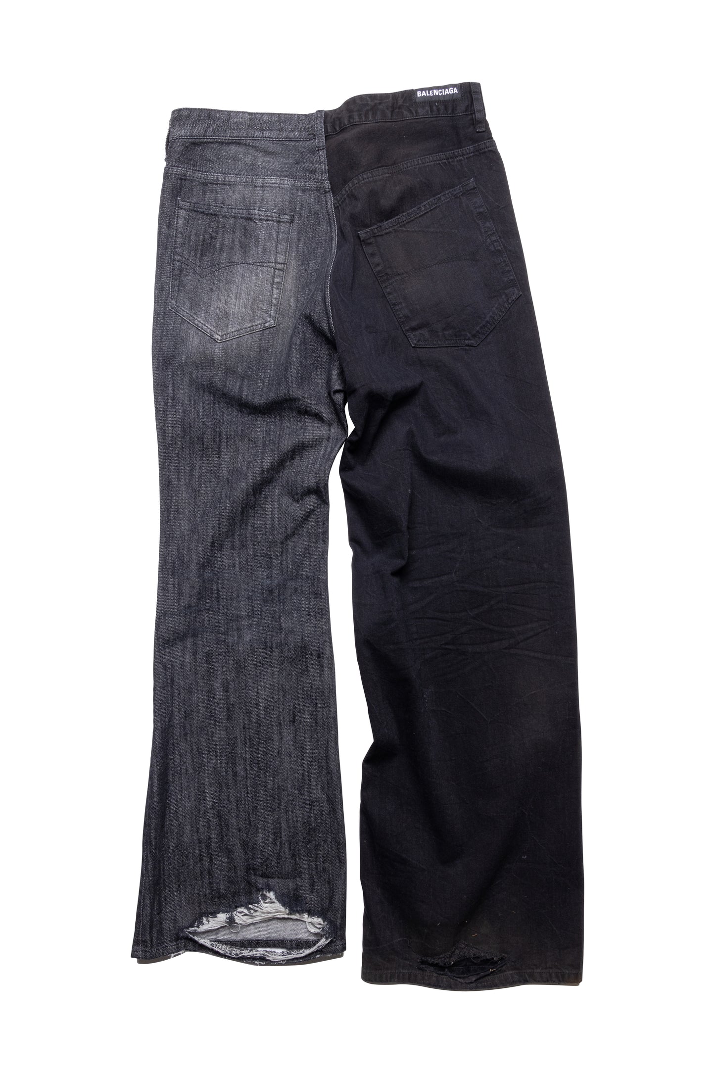 Balenciaga FW24 Fifty-fifty Jeans - Xia Office