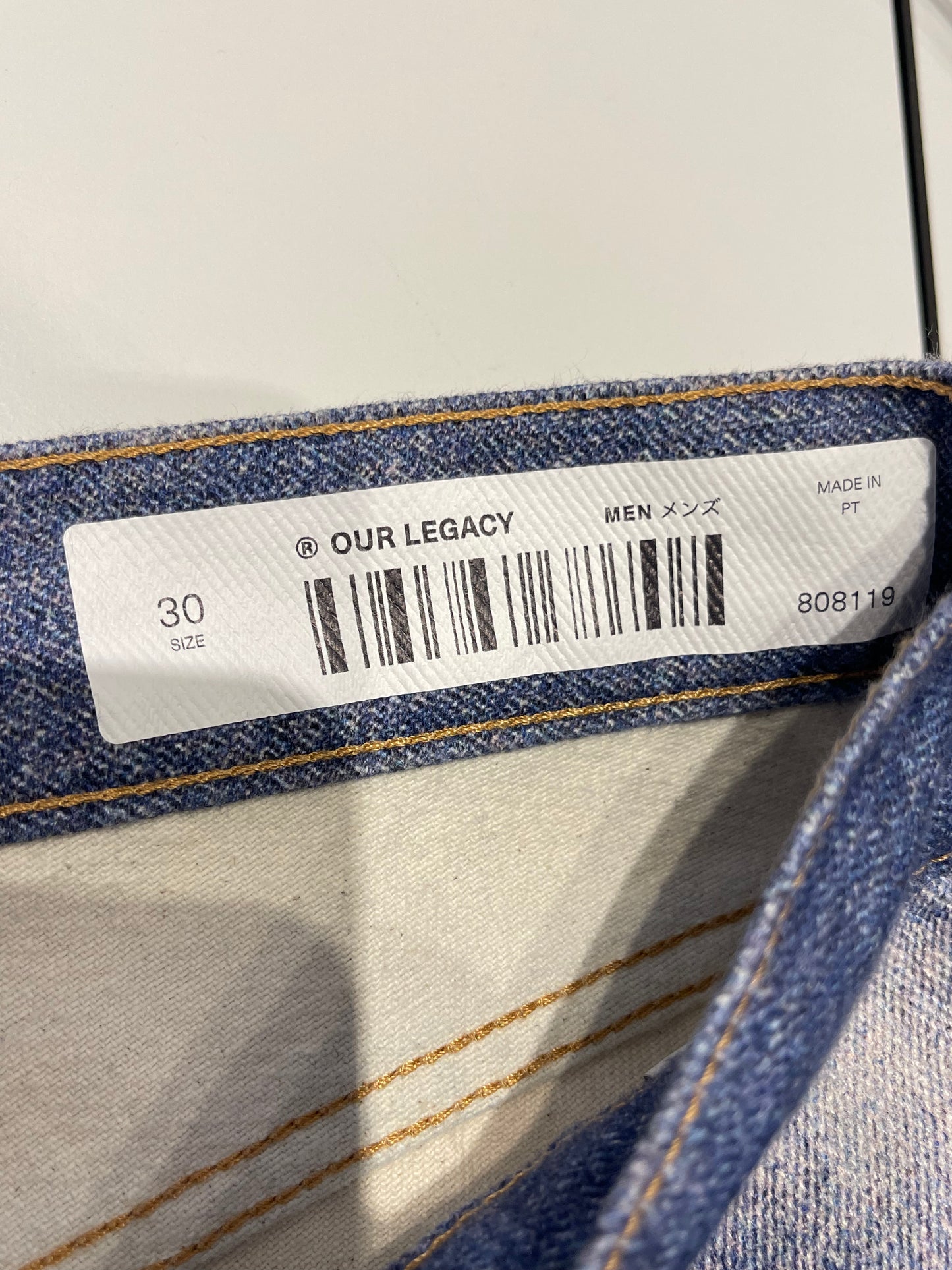 Our Legacy Third Cut Digital Dual Denim - Xia Office
