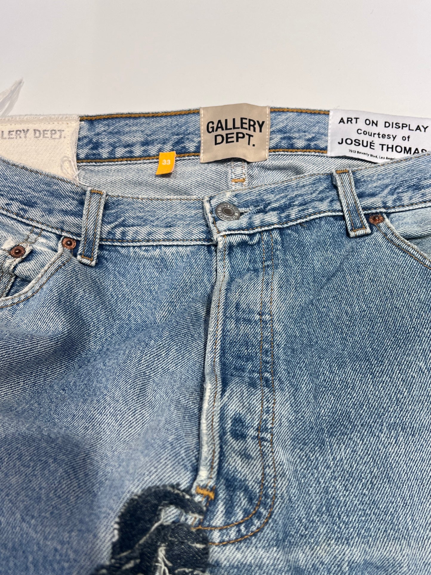 Gallery Dept. Ripped Distressed Jeans - Xia Office