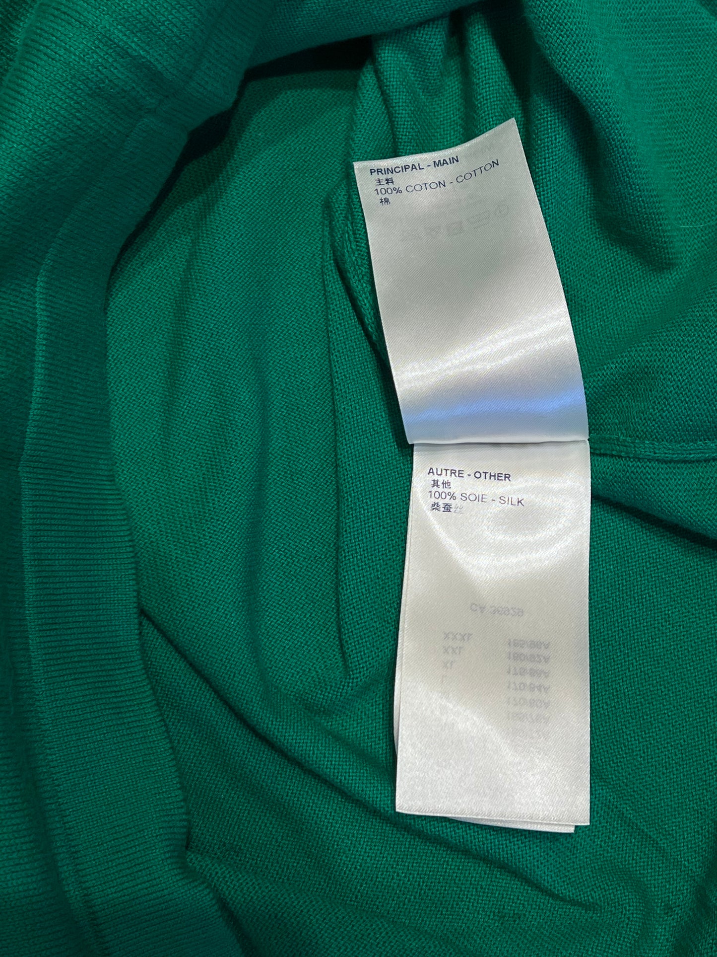 Louis Vuitton Green 21 AW LV Logo Tee - Xia Office