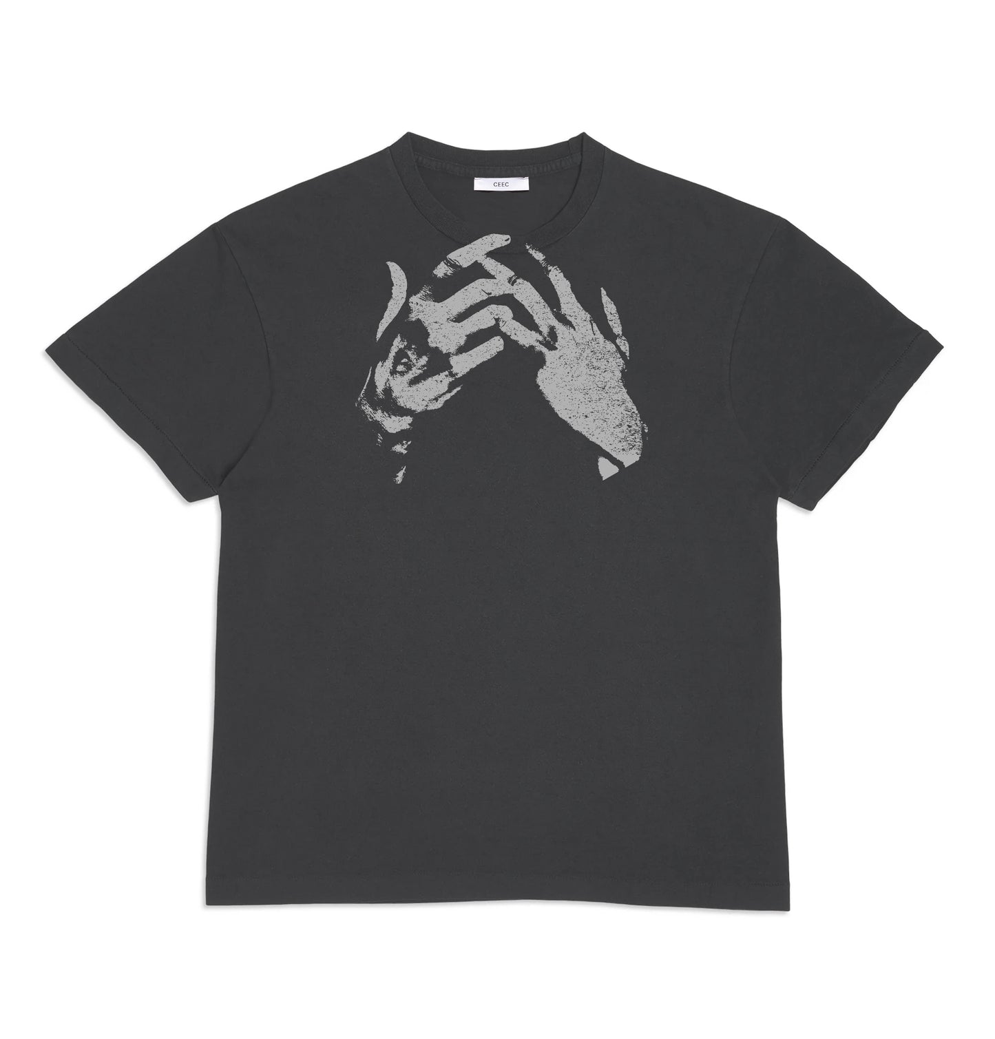 CEEC Chock T-shirt in Washed Black