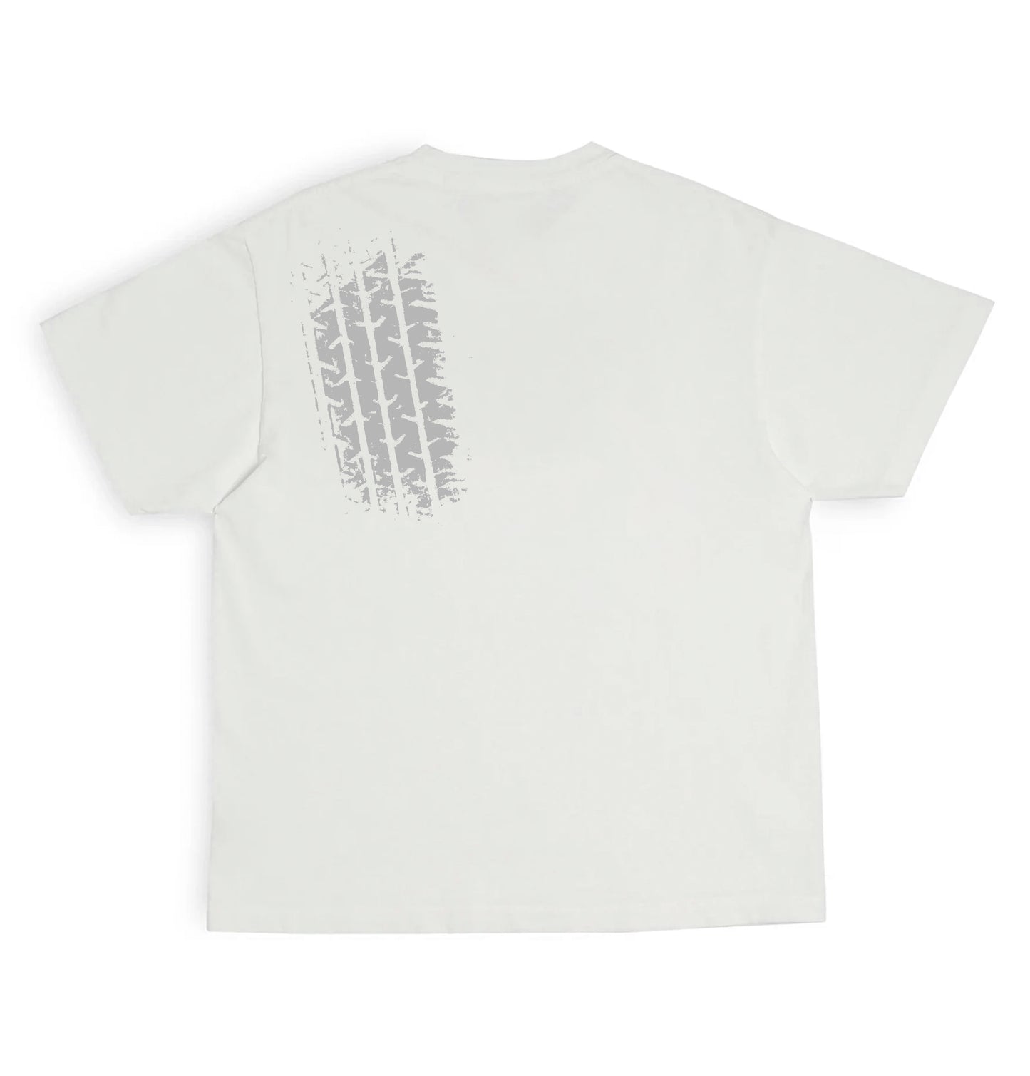 CEEC Motorcycle Girl T-shirt in White