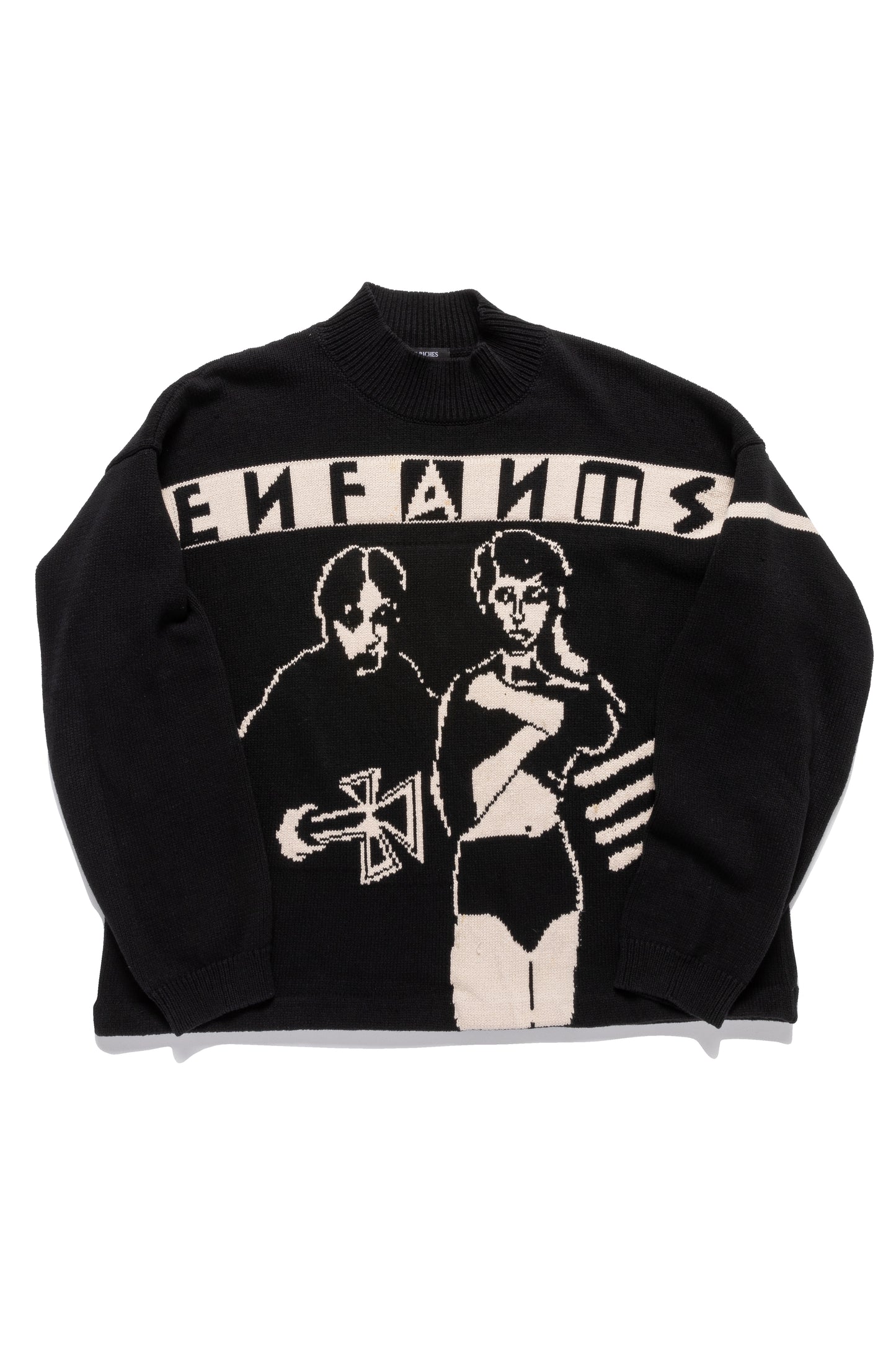 Enfants Riches Déprimés 22FW Portrait Knitted Sweater - Xia Office