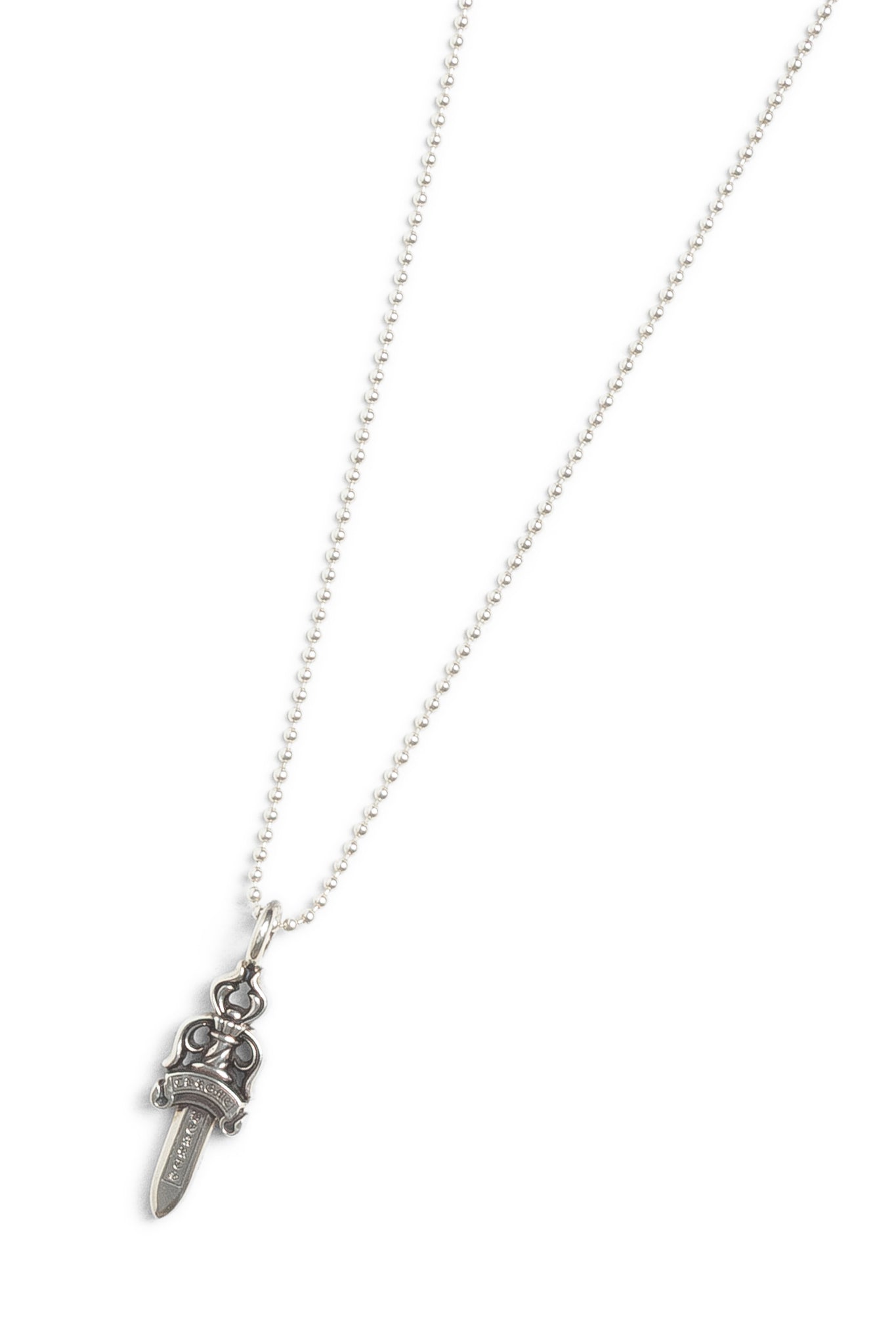 Chrome Hearts Ball Chain with Dagger Pendant