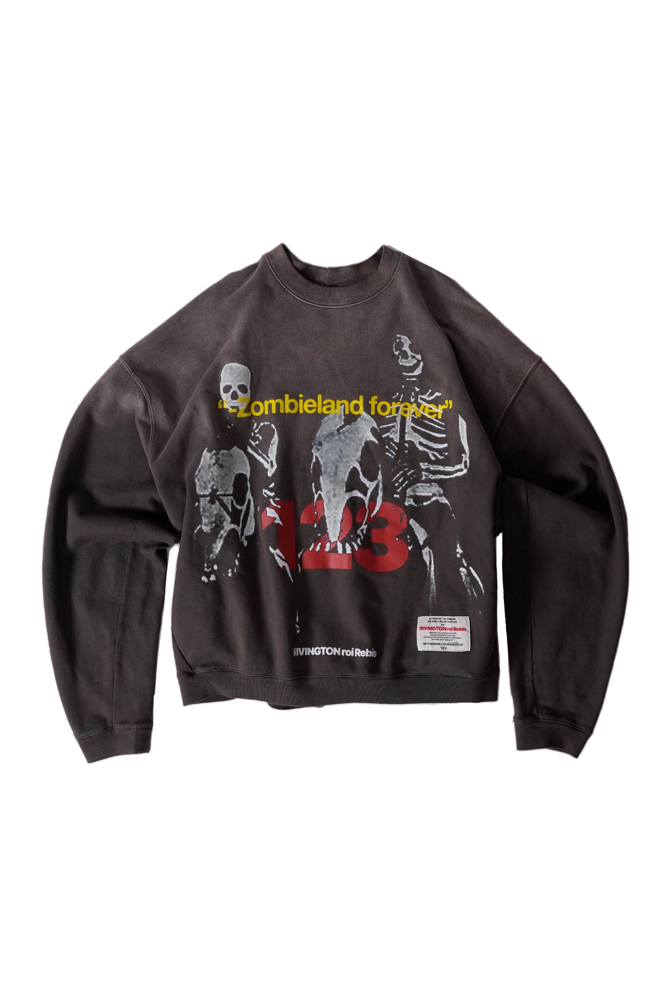 RRR123 Zombieland Crewneck Brown