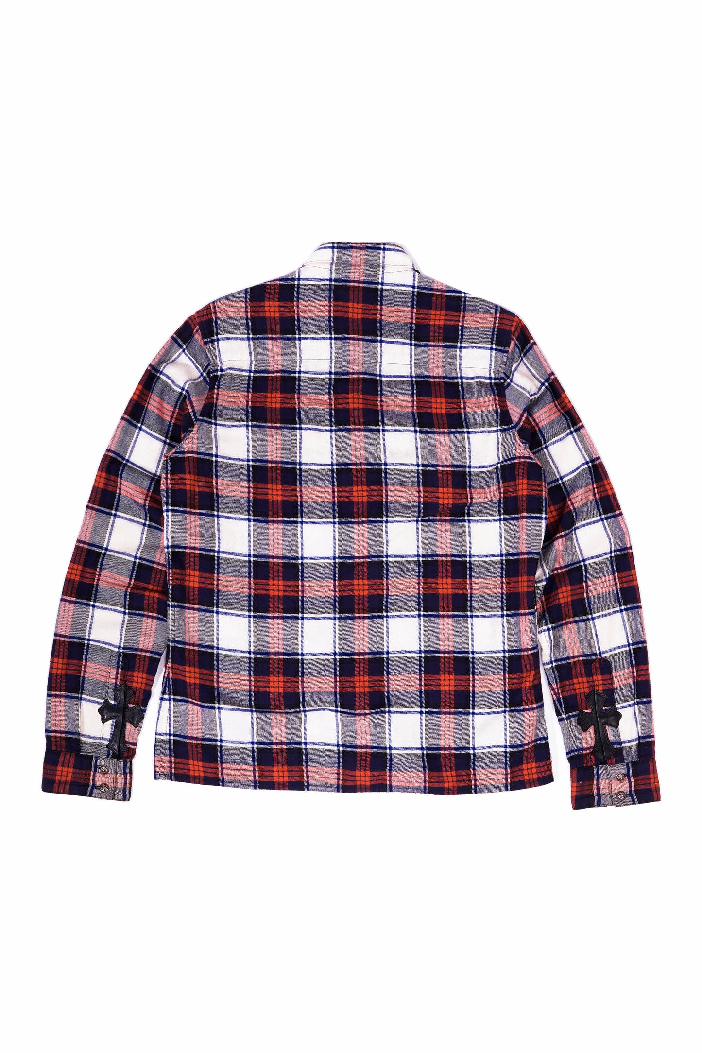 Chrome Hearts Flannel Plaid Shirt