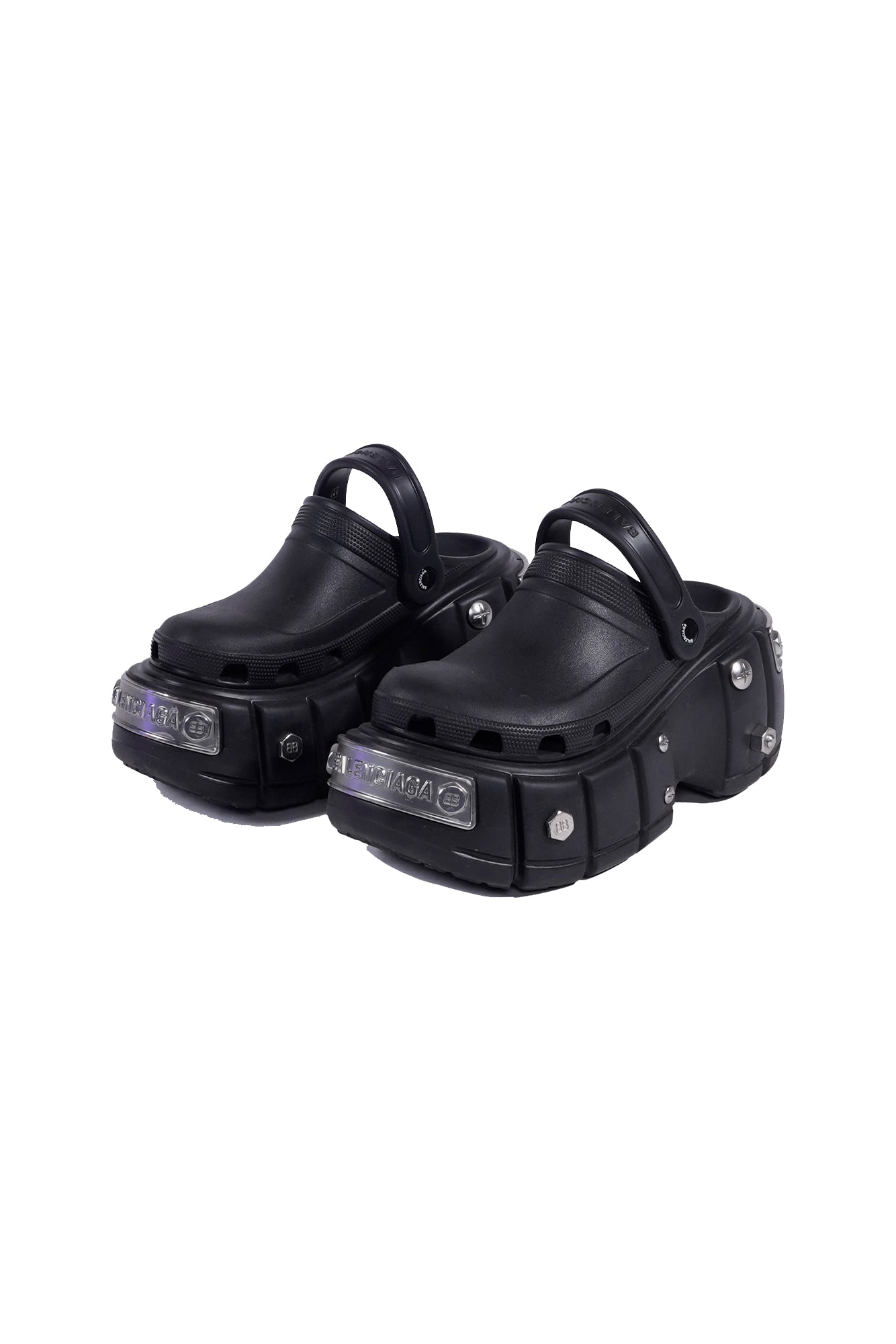 Balenciaga x Crocs HardCrocs Rubber Sandals