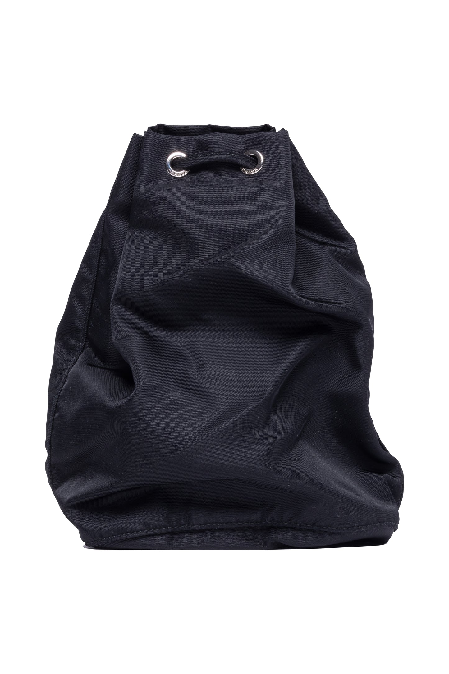 Prada Drawstring Bucket Pouch - Xia Office