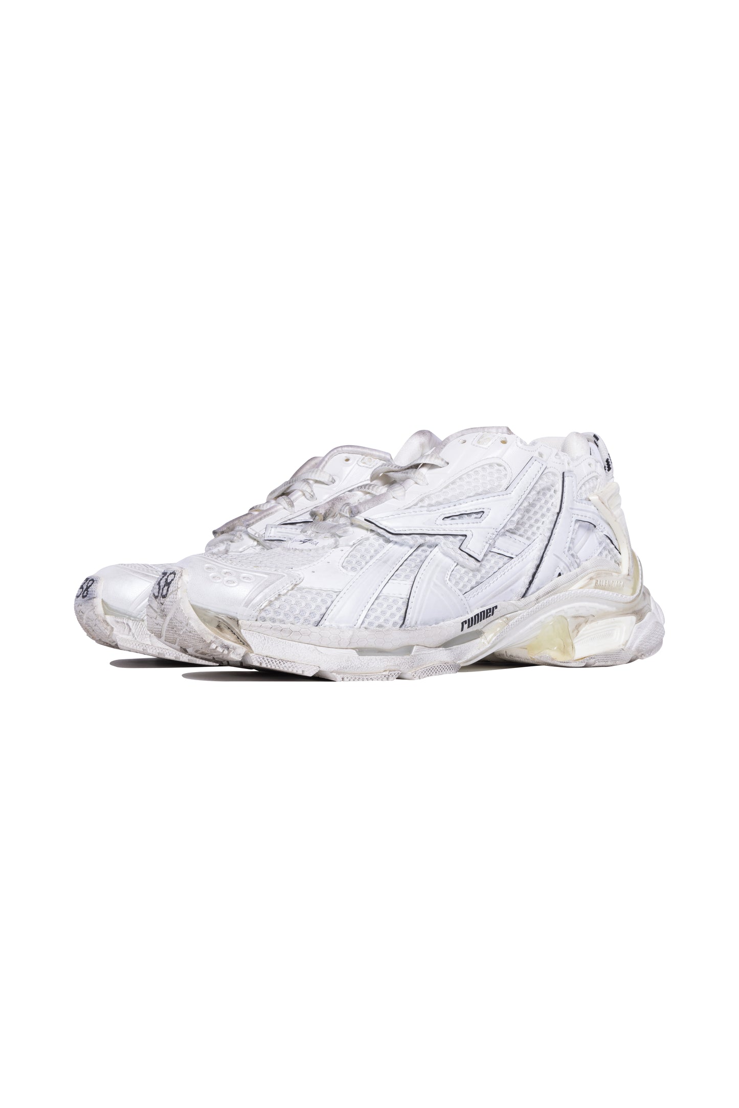 Balenciaga Runner Logo-embroidered Sneakers - Xia Office