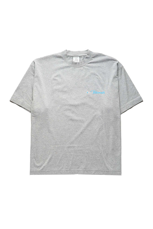 Vetements "Only Vetements" T-Shirt in Grey Melange