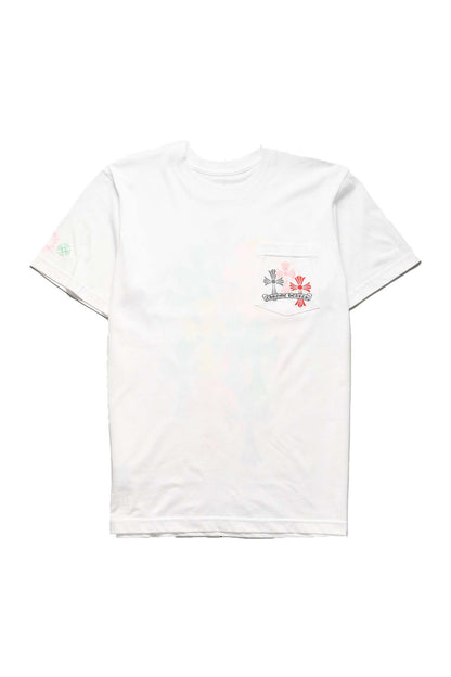 Chrome Hearts Multi-color Cross White T-shirt