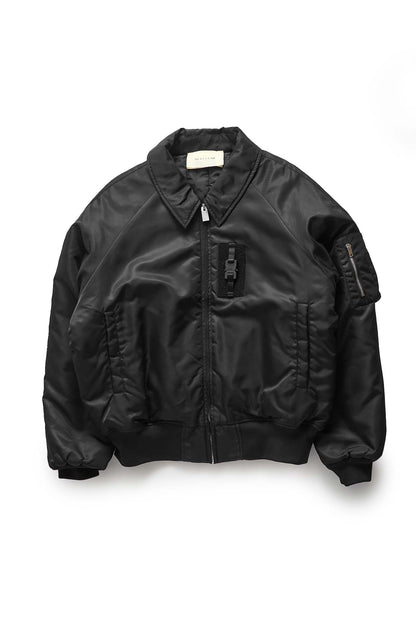 1017 ALYX 9SM Black Insulated Bomber Jacket