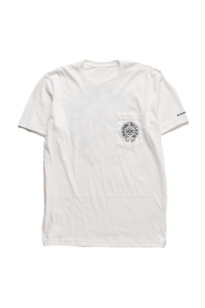 Chrome Hearts Horseshoe Logo White T-shirt