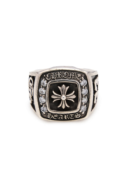 Chrome Hearts Diamond Championship Ring With Diamonds