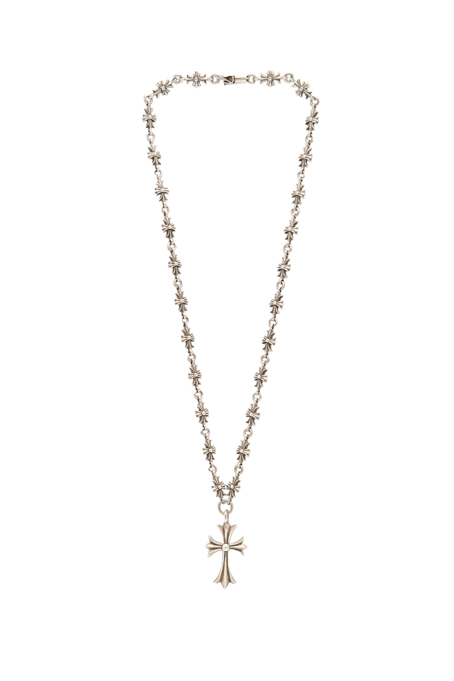 Chrome Hearts Cross Pendant & Cross Station Necklace (Copy)