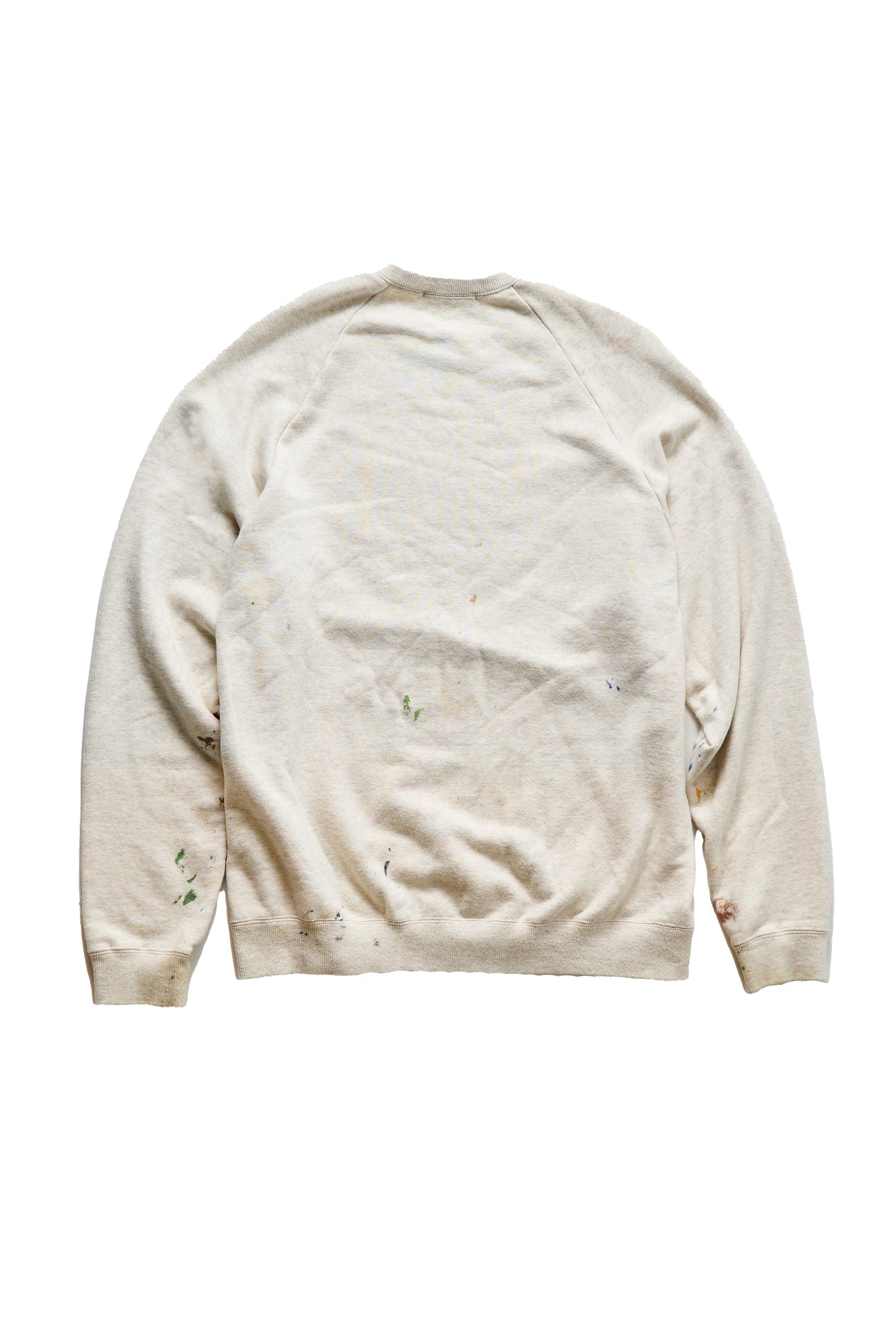 Vuja De Paint Splatter Mud Dye Zorn Crewneck Sweatshirt