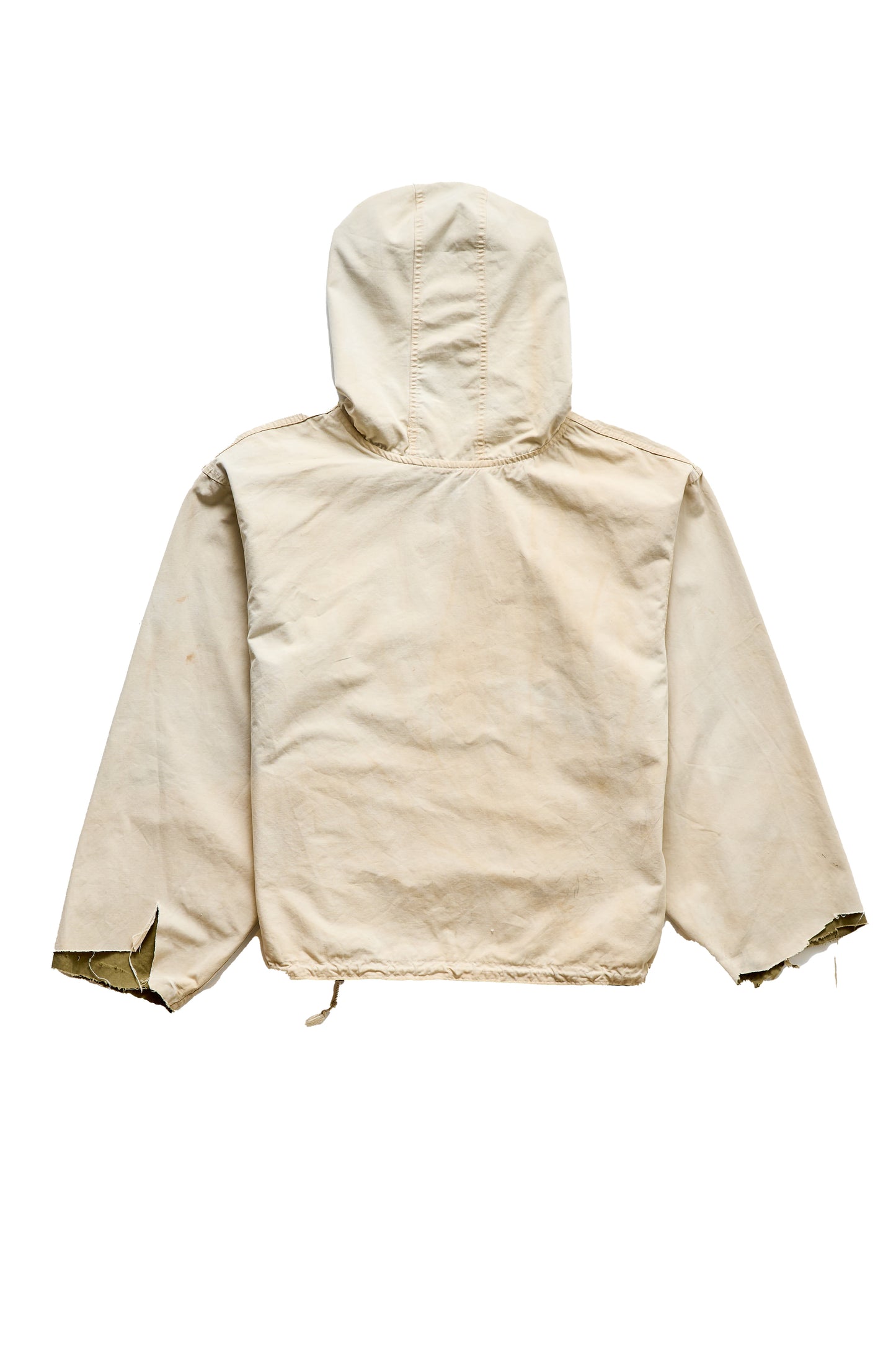 Vintage WWII 40s / 50s Military Reversible Cropped Anorak Parka Jacket