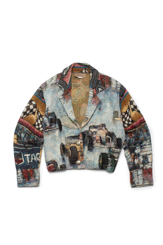 Painted Pony Vintage Car Race Jacket