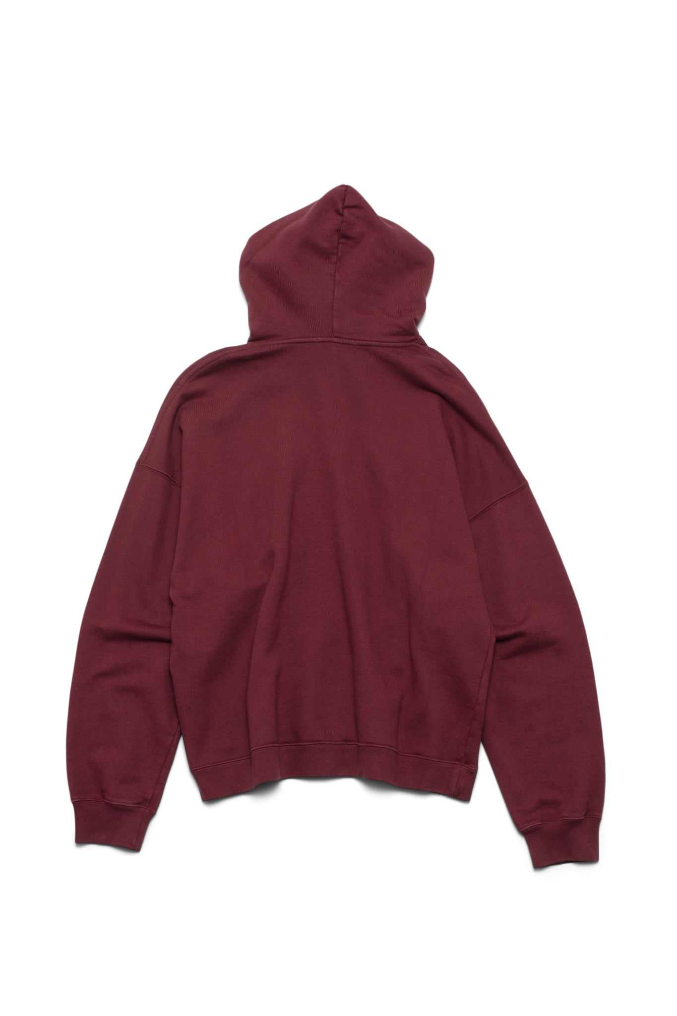 YEEZY Season 5 Single Layer Hoodie in Oxblood