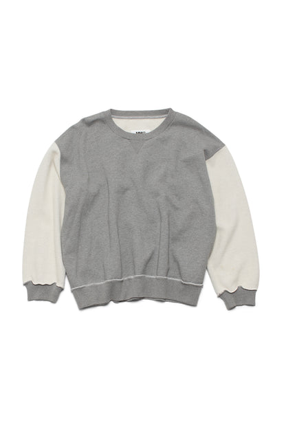 MM6 Maison Margiela Colorblock Pattern Crew Neck Pullover