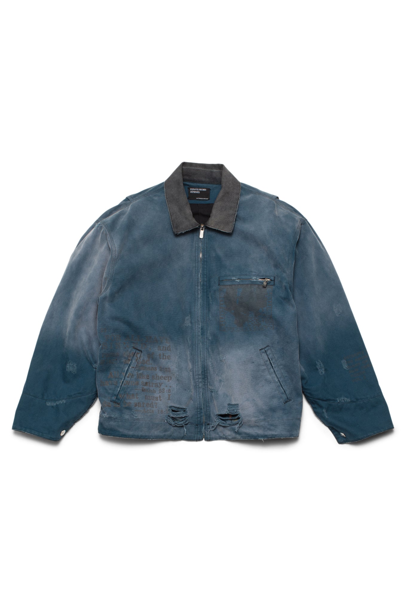 Enfants Riches Déprimés Distressed Work Jacket