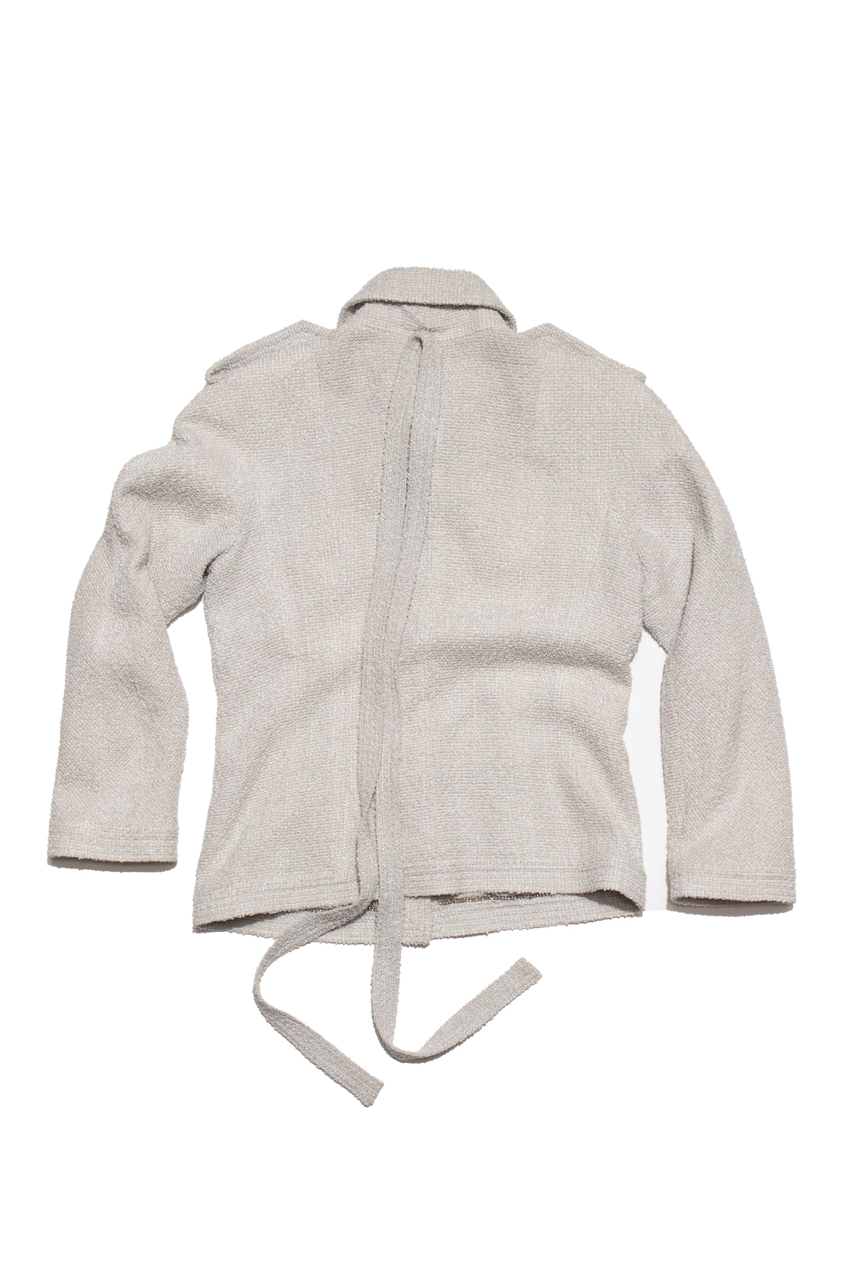Chanel 16p Grey Tweed Fantasy Jacket - Xia Office