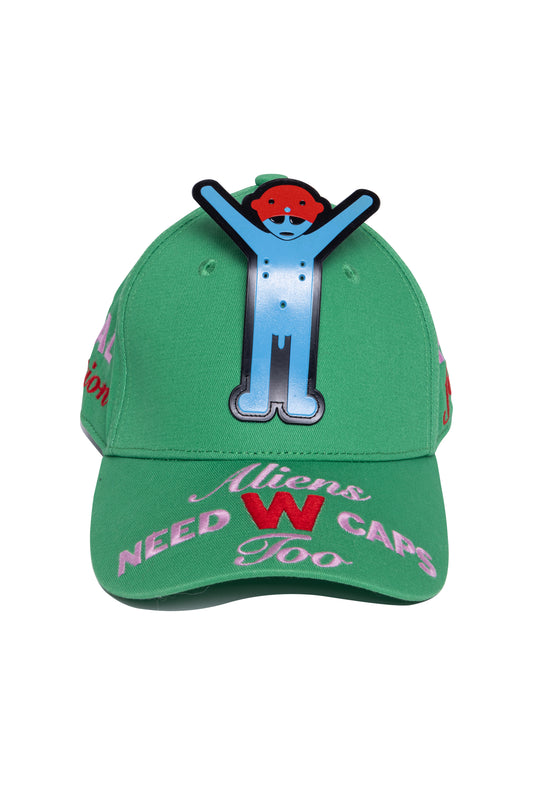Walter Van Beirendonck 'Aliens Need Caps Too' Baseball Cap - Xia Office