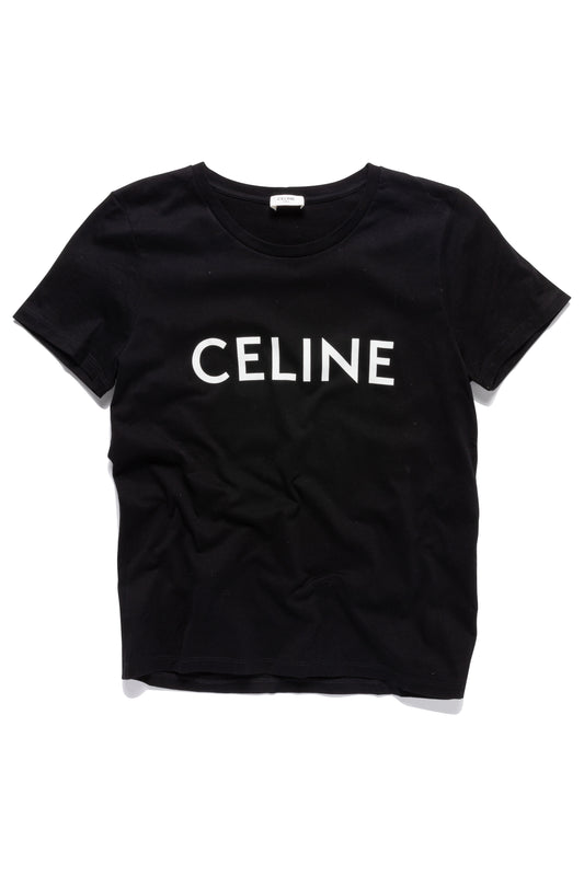 Celine Loose Logo T-Shirt In Cotton Jersey - Xia Office