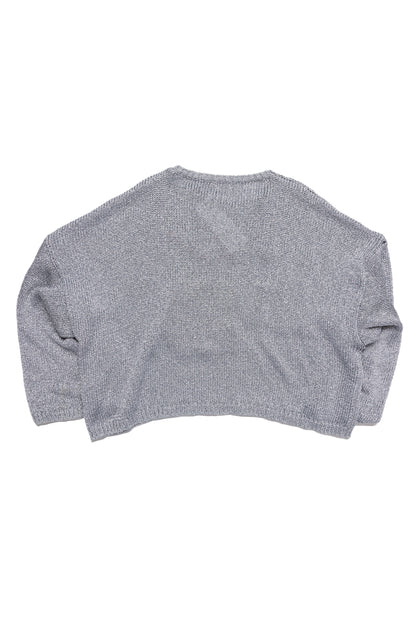 Raf Simons SS21 Metallic RS Knit Sweater - Xia Office