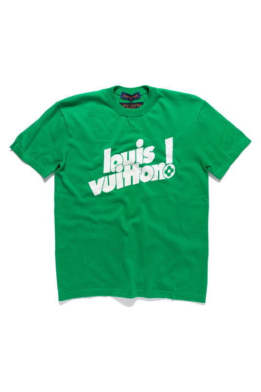 Louis Vuitton Green 21 AW LV Logo Tee - Xia Office