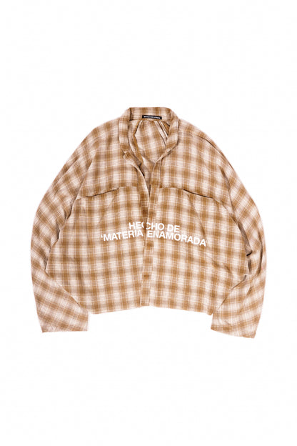 RRR123 Materia Nazarene Shirt Tan