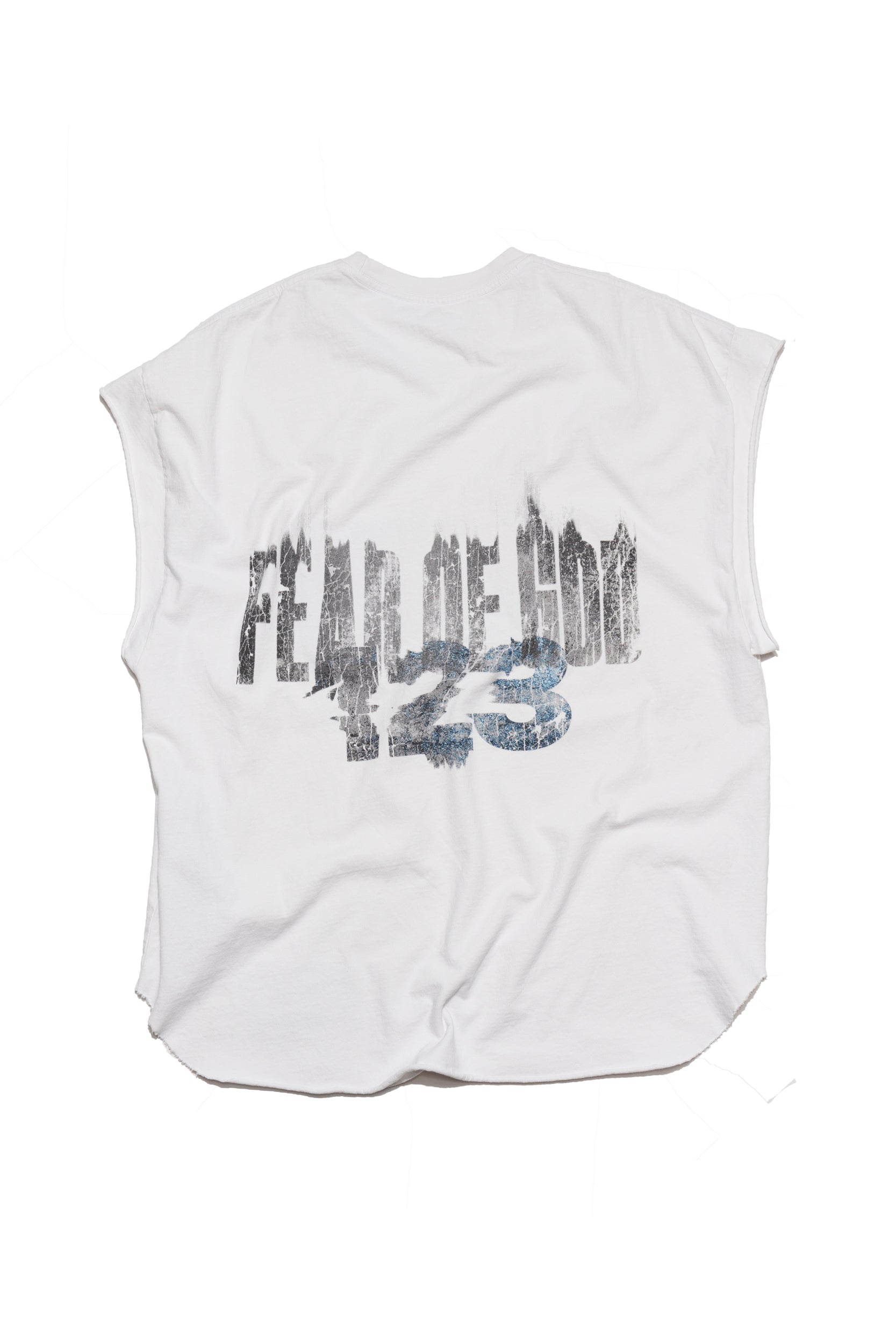 RRR123 x Fear of God INRI Cut Off T-shirt | Xia Office