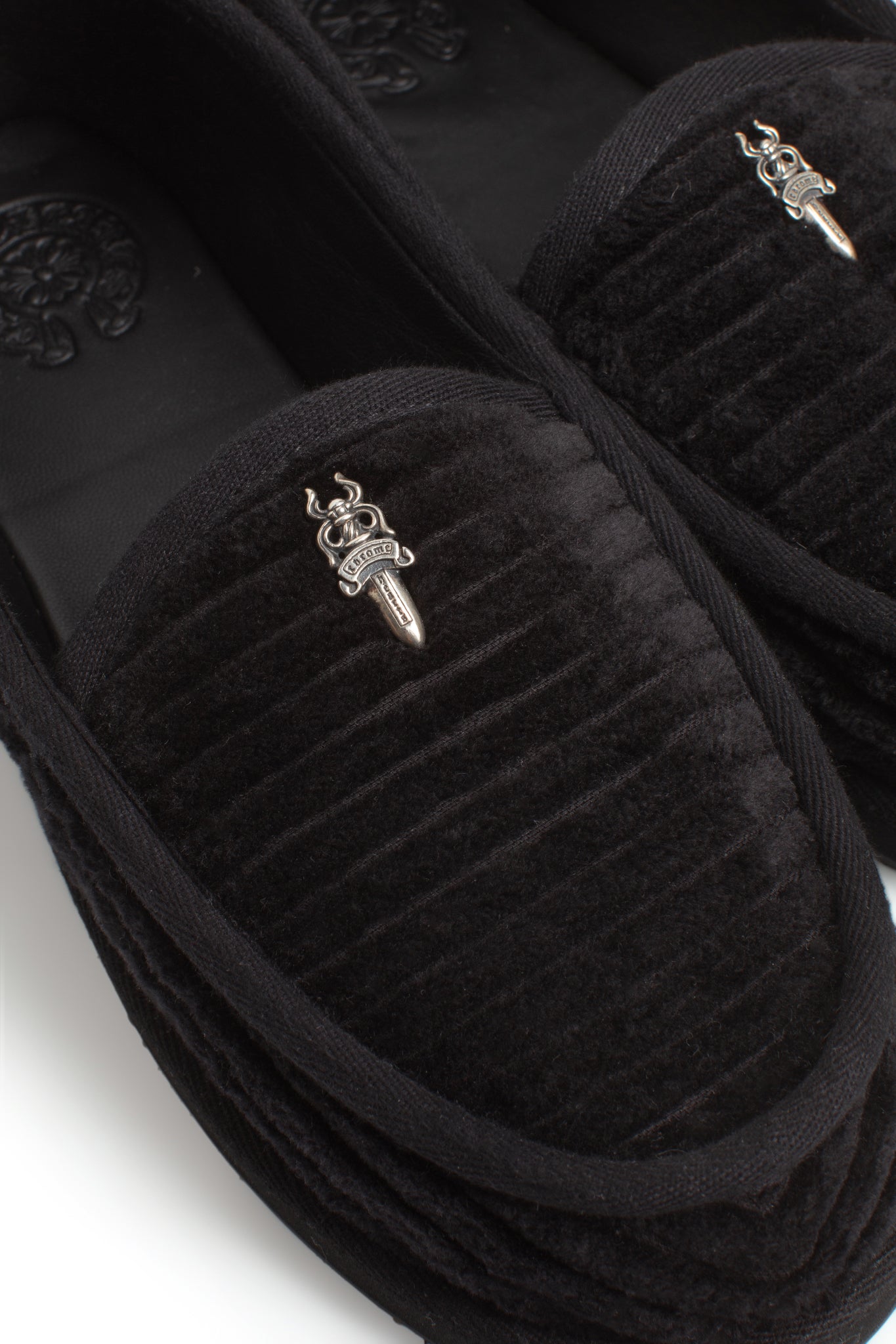 Chrome Hearts Heavy Cord Dagger House Slippers