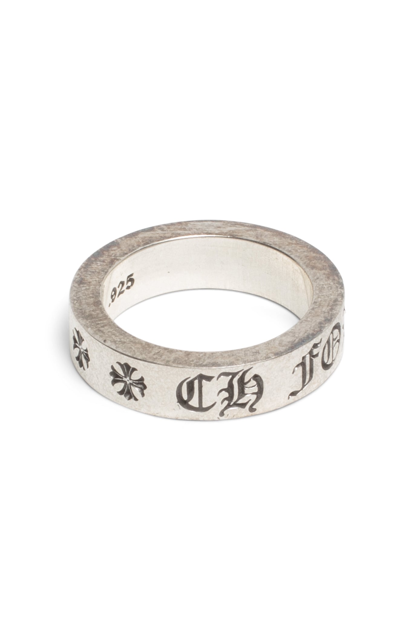 Chrome Hearts Spacer Forever Silver Ring