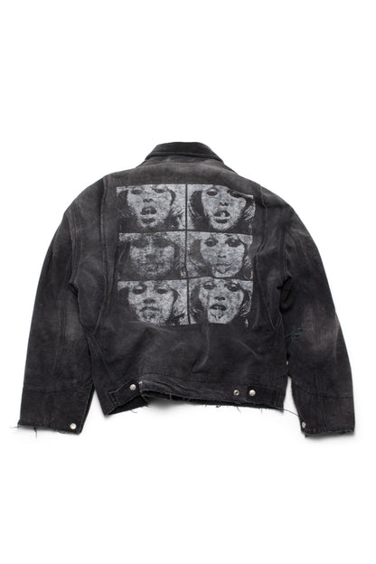 Enfants Riches Déprimés Black Blanket Lined Work Jacket
