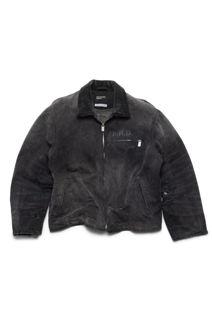 Enfants Riches Déprimés Black Blanket Lined Work Jacket