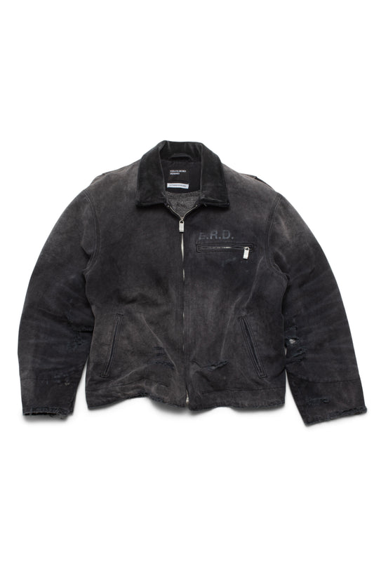 Enfants Riches Déprimés Black Blanket Lined Work Jacket