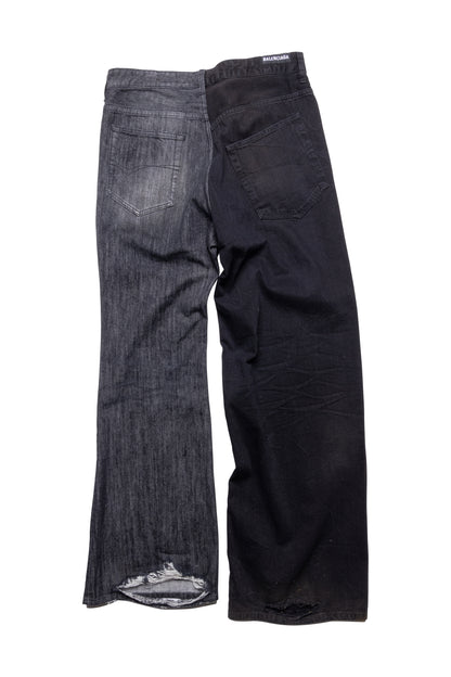 Balenciaga FW24 Fifty-fifty Jeans - Xia Office